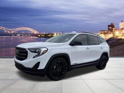 Summit White 2021 GMC Terrain SLT