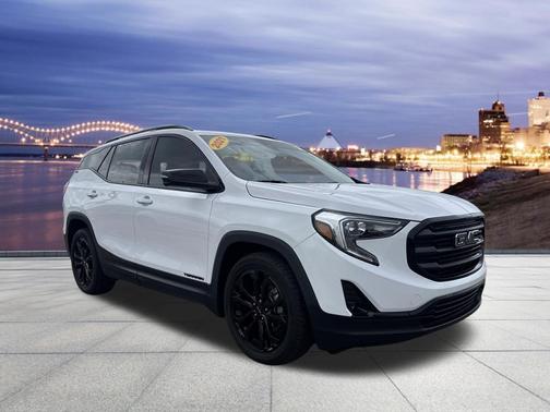 Summit White 2021 GMC Terrain SLT