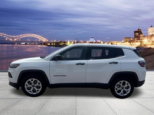 Bright White Clearcoat 2025 Jeep Compass Sport