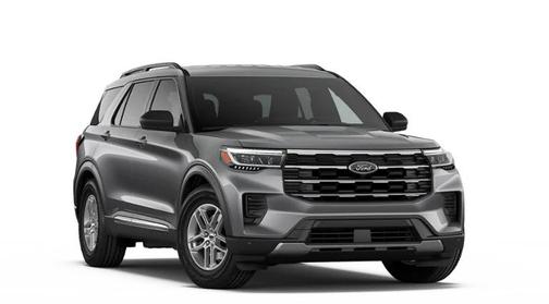 Carbonized Gray Metallic 2026 Ford Explorer Active w/200A Pkg