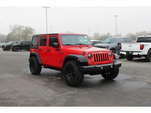 Firecracker Red Clearcoat 2018 Jeep Wrangler JK Unlimited Sport