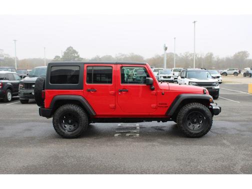 Firecracker Red Clearcoat 2018 Jeep Wrangler JK Unlimited Sport
