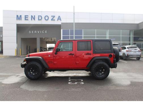 Firecracker Red Clearcoat 2018 Jeep Wrangler JK Unlimited Sport