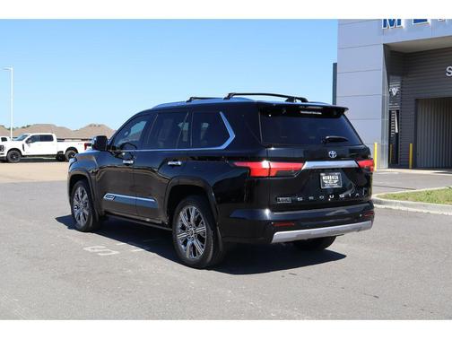 Midnight Black Metallic 2024 Toyota Sequoia Capstone