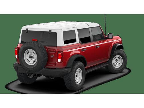 Ruby Red Metallic Tinted Clearcoat 2026 Ford Bronco Heritage Edition