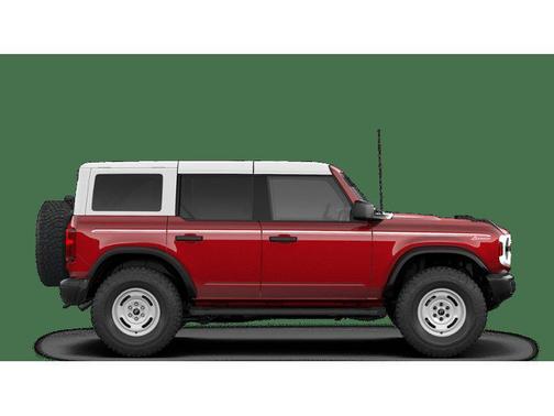 Ruby Red Metallic Tinted Clearcoat 2026 Ford Bronco Heritage Edition
