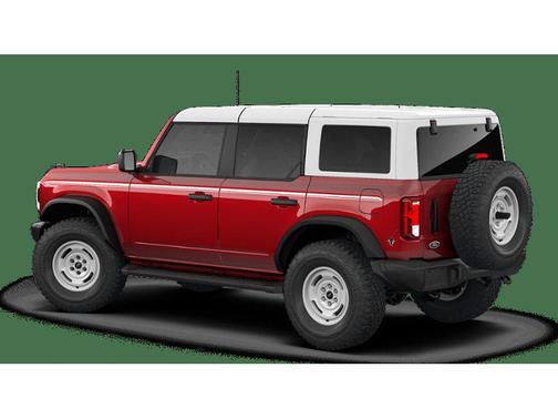 Ruby Red Metallic Tinted Clearcoat 2026 Ford Bronco Heritage Edition