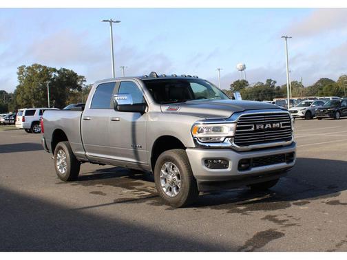 Billet Silver Metallic Clearcoat 2024 RAM 2500 Laramie Crew Cab 4x4 6'4' Box