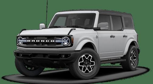 Avalanche Gray 2026 Ford Bronco Outer Banks