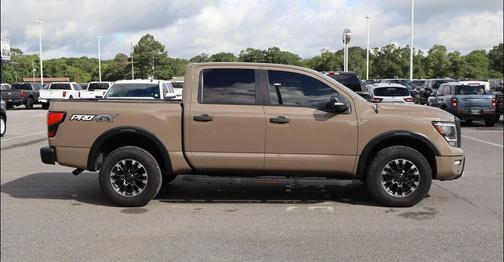 Brown 2021 Nissan Titan PRO-4X
