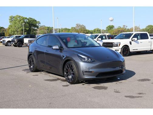 Solid Black 2023 Tesla Model Y Performance Dual Motor All-Wheel Drive