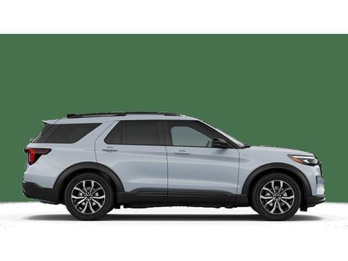 Space White Metallic 2026 Ford Explorer ST-Line