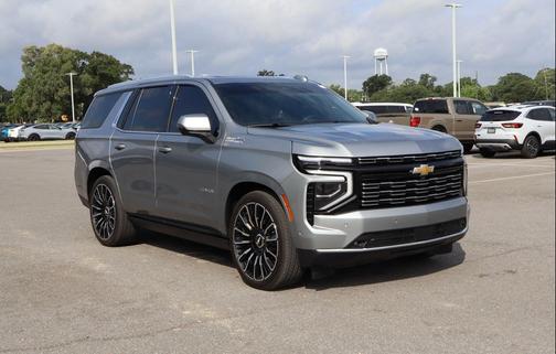 Sterling Gray Metallic 2025 Chevrolet Tahoe 4WD High Country