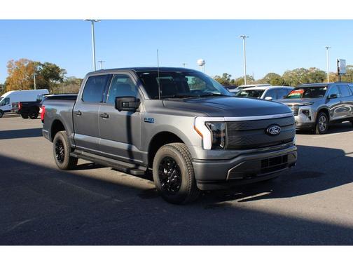 Carbonized Gray Metallic 2025 Ford F-150 Lightning XLT