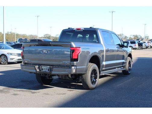 Carbonized Gray Metallic 2025 Ford F-150 Lightning XLT