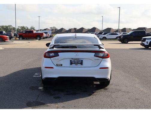 Platinum White Pearl 2025 Honda Civic Sport