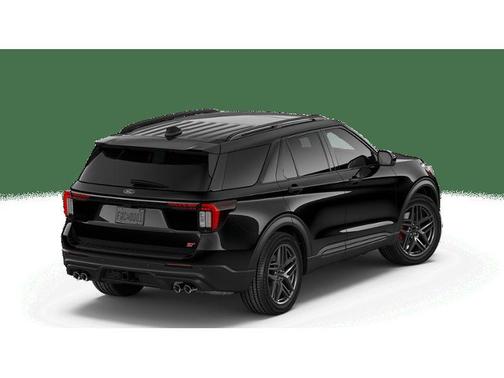 Agate Black Metallic 2026 Ford Explorer ST