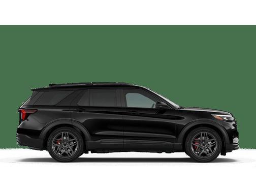 Agate Black Metallic 2026 Ford Explorer ST