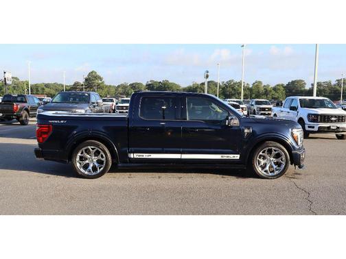 Antimatter Blue Metallic 2024 Ford F-150 Lariat