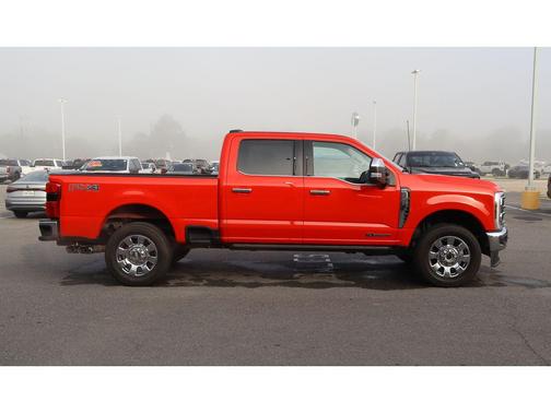 Race Red 2025 Ford F-250 Lariat