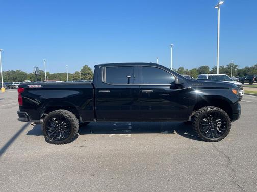 Black 2024 Chevrolet Silverado 1500 Custom Trail Boss