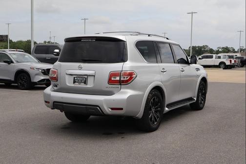 Brilliant Silver Metallic 2019 Nissan Armada Platinum