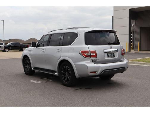 Brilliant Silver Metallic 2019 Nissan Armada Platinum