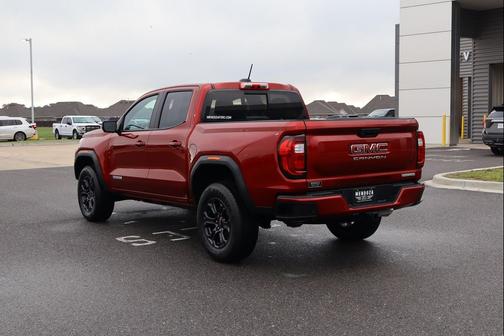 Volcanic Red Tintcoat 2025 GMC Canyon Elevation