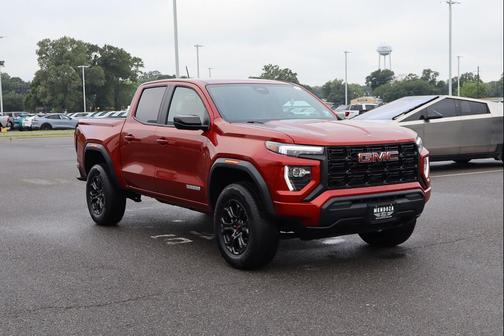 Volcanic Red Tintcoat 2025 GMC Canyon Elevation