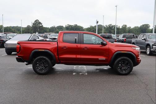 Volcanic Red Tintcoat 2025 GMC Canyon Elevation
