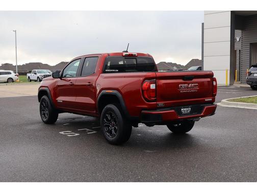 Volcanic Red Tintcoat 2025 GMC Canyon Elevation
