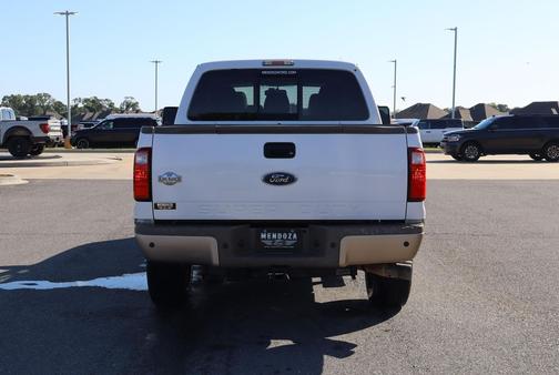 White 2012 Ford F-250 Lariat