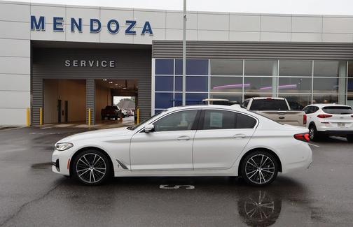 Mineral White Metallic 2021 BMW 530