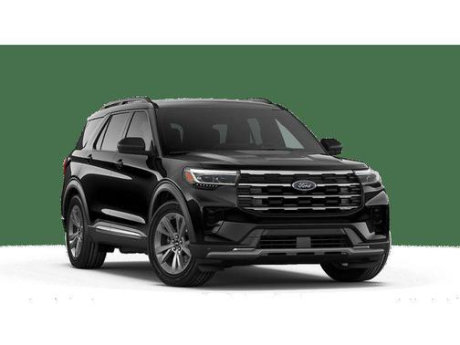 Agate Black Metallic 2026 Ford Explorer Active