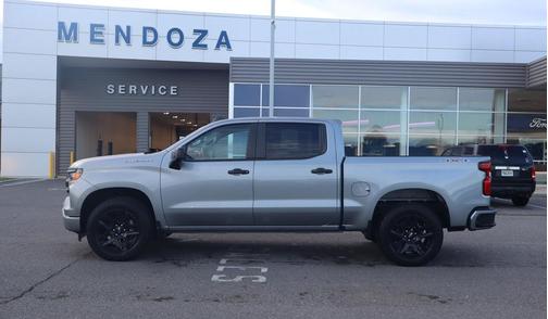 Sterling Gray Metallic 2023 Chevrolet Silverado 1500 Custom