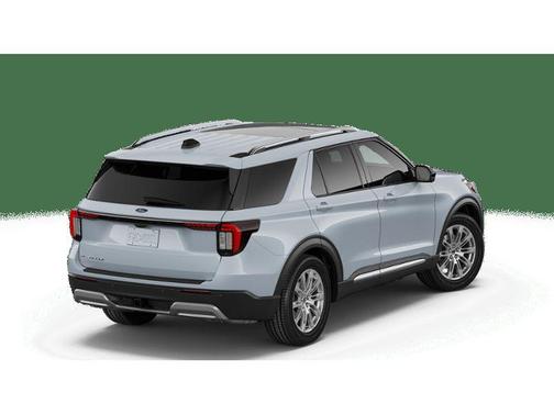 Space White Metallic 2026 Ford Explorer Platinum