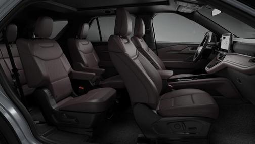 Space White Metallic 2026 Ford Explorer Platinum