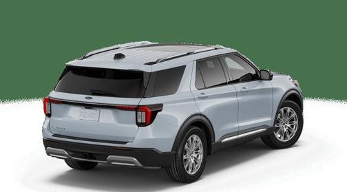 Space White Metallic 2026 Ford Explorer Platinum