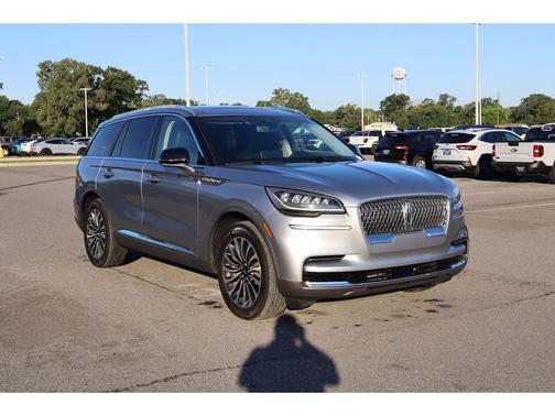 Silver Radiance Metallic Clearcoat 2023 Lincoln Aviator Reserve AWD