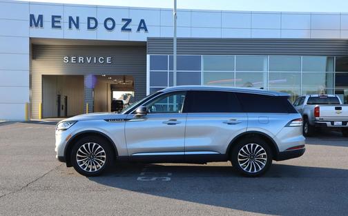 Silver Radiance Metallic Clearcoat 2023 Lincoln Aviator Reserve AWD