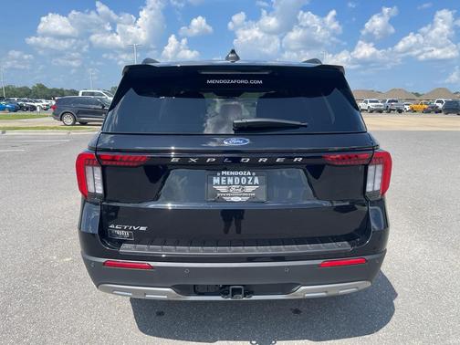 Agate Black Metallic 2026 Ford Explorer Active