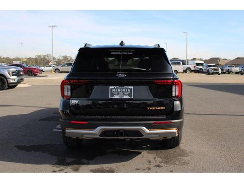 Agate Black Metallic 2026 Ford Explorer Tremor