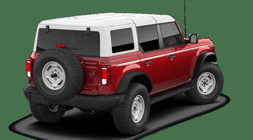 Ruby Red Metallic Tinted Clearcoat 2026 Ford Bronco Heritage Edition