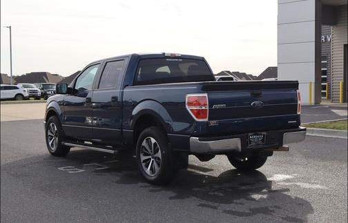 Blue 2014 Ford F-150 XLT