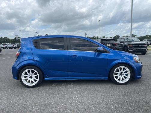 Kinetic Blue Metallic 2017 Chevrolet Sonic LT