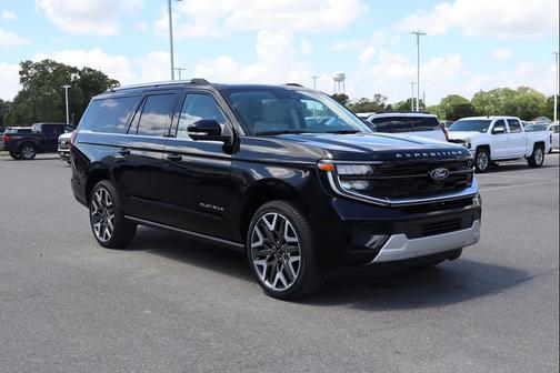 Agate Black Metallic 2026 Ford Expedition Max Platinum