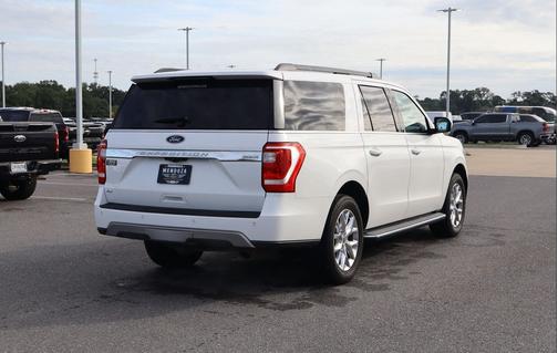 Star White Metallic Tri-Coat 2021 Ford Expedition Max XLT