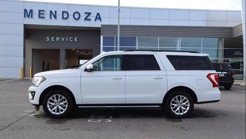 Star White Metallic Tri-Coat 2021 Ford Expedition Max XLT