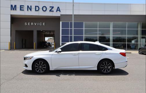 Platinum White Pearl 2021 Honda Accord EX-L 1.5T