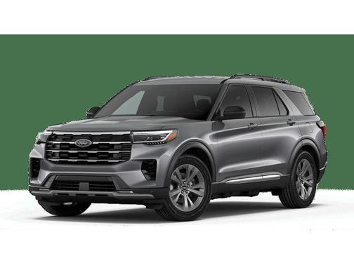 Carbonized Gray Metallic 2026 Ford Explorer Active
